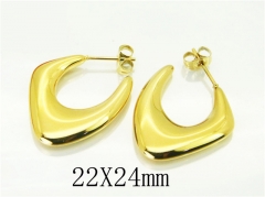 HY Wholesale Earrings 316L Stainless Steel Popular Jewelry Earrings-HY80E0746NLR