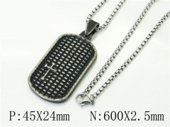 HY Wholesale Necklaces Stainless Steel 316L Jewelry Necklaces-HY41N0134HHD