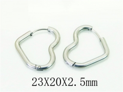 HY Wholesale Earrings 316L Stainless Steel Popular Jewelry Earrings-HY75E0006JI