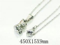 HY Wholesale Necklaces Stainless Steel 316L Jewelry Necklaces-HY74N0053LQ