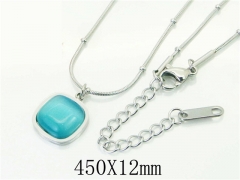 HY Wholesale Necklaces Stainless Steel 316L Jewelry Necklaces-HY09N1367PD