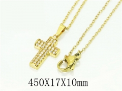 HY Wholesale Necklaces Stainless Steel 316L Jewelry Necklaces-HY12N0540HIF