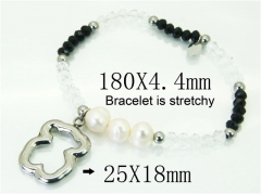 HY Wholesale Bracelets 316L Stainless Steel Jewelry Bracelets-HY21B0551HJS
