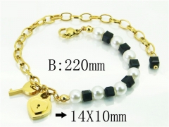 HY Wholesale Bracelets 316L Stainless Steel Jewelry Bracelets-HY80B1595NZ