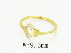 HY Wholesale Popular Rings Jewelry Stainless Steel 316L Rings-HY19R1287HHQ