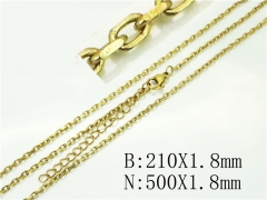 HY Wholesale Jewelry 316L Stainless Steel Earrings Necklace Jewelry Set-HY70S0514KW