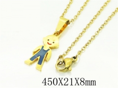 HY Wholesale Necklaces Stainless Steel 316L Jewelry Necklaces-HY74N0113LW