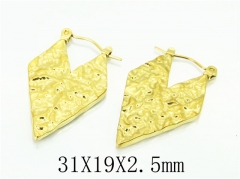 HY Wholesale Earrings 316L Stainless Steel Popular Jewelry Earrings-HY70E1333LC