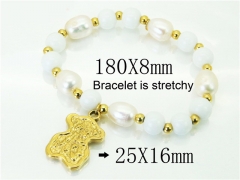 HY Wholesale Bracelets 316L Stainless Steel Jewelry Bracelets-HY21B0563HKD