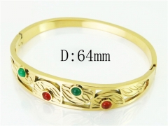 HY Wholesale Bangles Jewelry Stainless Steel 316L Fashion Bangle-HY80B1638HKR