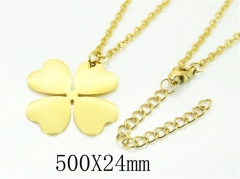 HY Wholesale Necklaces Stainless Steel 316L Jewelry Necklaces-HY36N0066OW