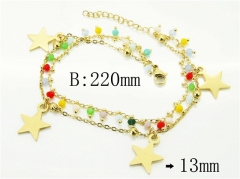 HY Wholesale Bracelets 316L Stainless Steel Jewelry Bracelets-HY24B0170PC