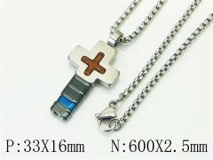 HY Wholesale Necklaces Stainless Steel 316L Jewelry Necklaces-HY41N0116HND
