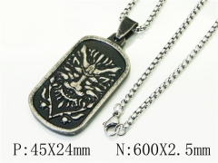 HY Wholesale Necklaces Stainless Steel 316L Jewelry Necklaces-HY41N0137HHZ