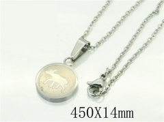 HY Wholesale Necklaces Stainless Steel 316L Jewelry Necklaces-HY74N0022JL