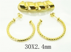 HY Wholesale Earrings 316L Stainless Steel Popular Jewelry Earrings-HY12E0319JLW