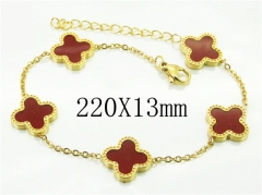 HY Wholesale Bracelets 316L Stainless Steel Jewelry Bracelets-HY65B0163MLE