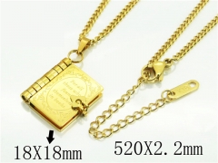 HY Wholesale Necklaces Stainless Steel 316L Jewelry Necklaces-HY80N0639HIL