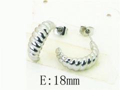HY Wholesale Earrings 316L Stainless Steel Popular Jewelry Earrings-HY80E0765LL