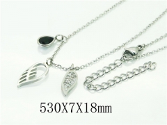 HY Wholesale Necklaces Stainless Steel 316L Jewelry Necklaces-HY36N0059OQ