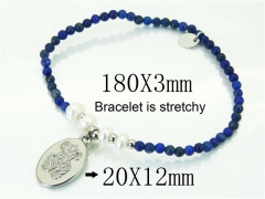 HY Wholesale Bracelets 316L Stainless Steel Jewelry Bracelets-HY21B0549HKQ