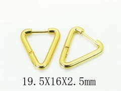 HY Wholesale Earrings 316L Stainless Steel Popular Jewelry Earrings-HY75E0012JL