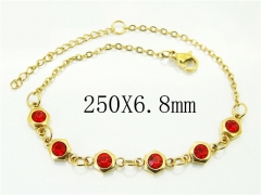 HY Wholesale Bracelets 316L Stainless Steel Jewelry Bracelets-HY91B0367PD