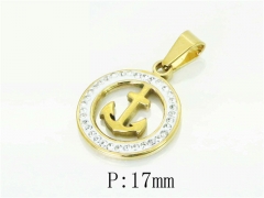 HY Wholesale Pendant Jewelry 316L Stainless Steel Jewelry Pendant-HY62P0200JW