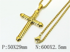 HY Wholesale Necklaces Stainless Steel 316L Jewelry Necklaces-HY41N0099HJA