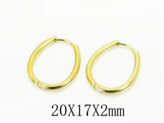 HY Wholesale Earrings 316L Stainless Steel Popular Jewelry Earrings-HY75E0034JLW