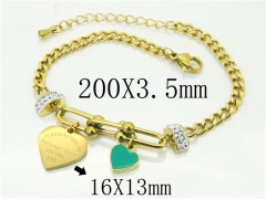 HY Wholesale Bracelets 316L Stainless Steel Jewelry Bracelets-HY32B0823HIW
