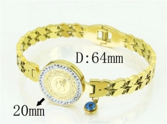 HY Wholesale Bangles Jewelry Stainless Steel 316L Fashion Bangle-HY32B0802HIS
