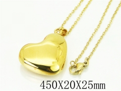 HY Wholesale Necklaces Stainless Steel 316L Jewelry Necklaces-HY74N0069OW