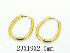 HY Wholesale Earrings 316L Stainless Steel Popular Jewelry Earrings-HY75E0040JN