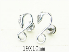HY Wholesale Earrings 316L Stainless Steel Popular Jewelry Earrings-HY31E0147MQ