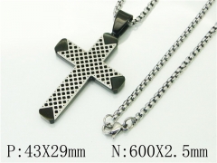 HY Wholesale Necklaces Stainless Steel 316L Jewelry Necklaces-HY41N0132HNZ