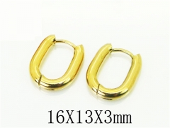 HY Wholesale Earrings 316L Stainless Steel Popular Jewelry Earrings-HY75E0062JN