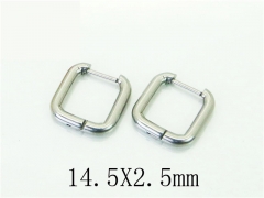 HY Wholesale Earrings 316L Stainless Steel Popular Jewelry Earrings-HY75E0031JD