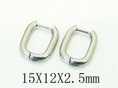 HY Wholesale Earrings 316L Stainless Steel Popular Jewelry Earrings-HY75E0065JE