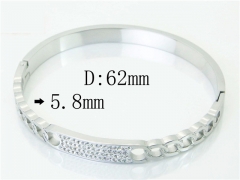 HY Wholesale Bangles Jewelry Stainless Steel 316L Fashion Bangle-HY09B1238HJW