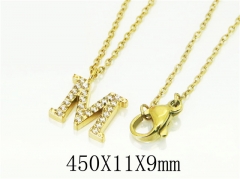 HY Wholesale Necklaces Stainless Steel 316L Jewelry Necklaces-HY12N0565OLB