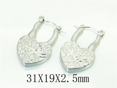 HY Wholesale Earrings 316L Stainless Steel Popular Jewelry Earrings-HY70E1327KE