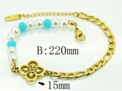 HY Wholesale Bracelets 316L Stainless Steel Jewelry Bracelets-HY80B1594ND