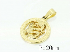 HY Wholesale Pendant Jewelry 316L Stainless Steel Jewelry Pendant-HY62P0199ILE