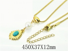 HY Wholesale Necklaces Stainless Steel 316L Jewelry Necklaces-HY92N0479HJQ