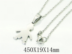 HY Wholesale Necklaces Stainless Steel 316L Jewelry Necklaces-HY74N0034IO