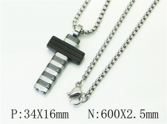 HY Wholesale Necklaces Stainless Steel 316L Jewelry Necklaces-HY41N0113HNR