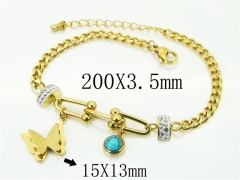 HY Wholesale Bracelets 316L Stainless Steel Jewelry Bracelets-HY32B0822HID