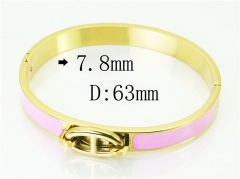 HY Wholesale Bangles Jewelry Stainless Steel 316L Fashion Bangle-HY80B1633HLS