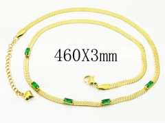 HY Wholesale Necklaces Stainless Steel 316L Jewelry Necklaces-HY91N0117HFF